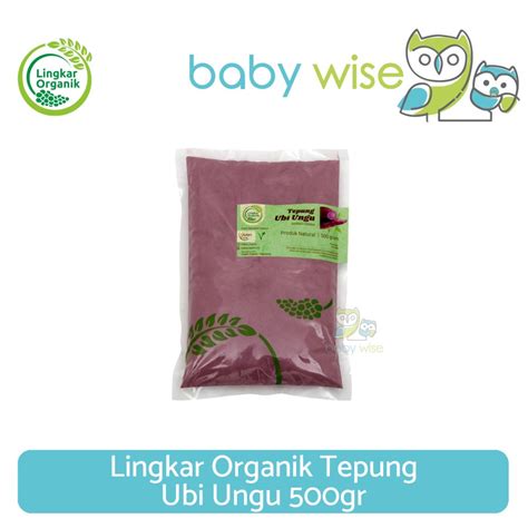 Jual Lingkar Organik Tepung Ubi Ungu Gr Shopee Indonesia