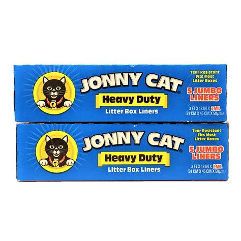 Jonny Cat Heavy Duty Litter Box Liners Jumbo 15 Count