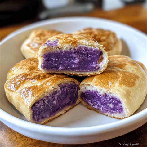 easy delicious ube hopia  waste eats