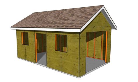 18 Free DIY Garage Plans with Detailed Drawings and Instructions