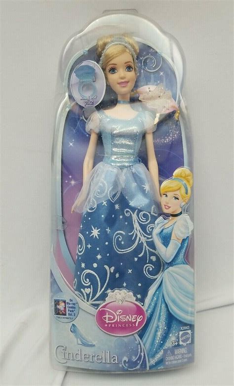 2011 Mattel Disney Princess Cinderella Doll 12 With Ring Rdolls