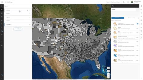 Hack A Choropleth Map Into An Elevation Map In Arcgis Online