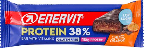 ENERVIT PROTEIN BAR CHOCO ORANGE 40 G Dm Rs