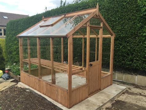 Cotswold Classic 6x6 Wooden Greenhouse | Greenhouse Stores | Wooden greenhouses, Traditional ...