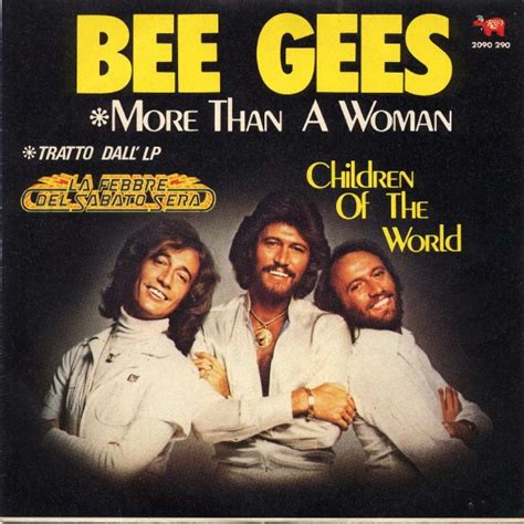 Bee Gees More Than A Woman Vinyl 7 45 RPM Stereo 1978