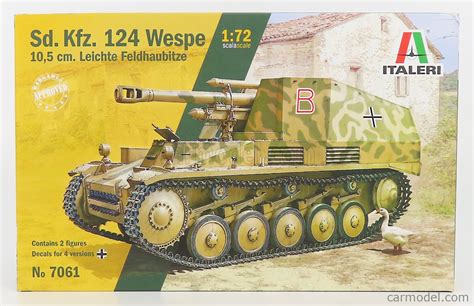 ITALERI IT7061 Masstab 1 72 TANK SD KFZ 124 WESPE MILITARY 1945