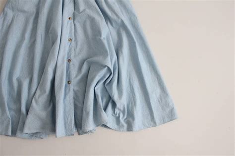 Stretch Chambray Dress Chambray Maxi Dress Banana Republic Dress Etsy