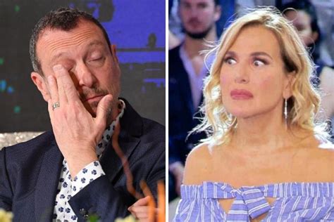 LA NOTIZIA CLAMOROSA AMADEUS E BARBARA D URSO PRONTI A CAMBIARE RETE