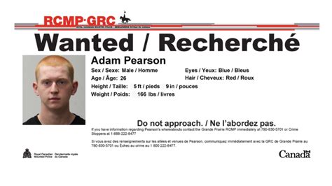 Search Continues For Man Wanted For First Degree Murder In Grande Prairie Everythinggp