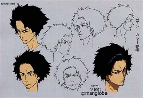 Mugen Sheet Samurai Champloo Samurai Drawing Concept Art