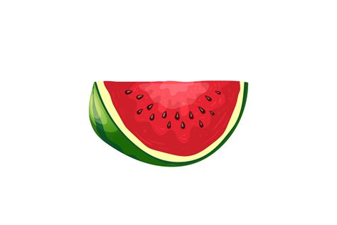 Watermelon Slice Cartoon