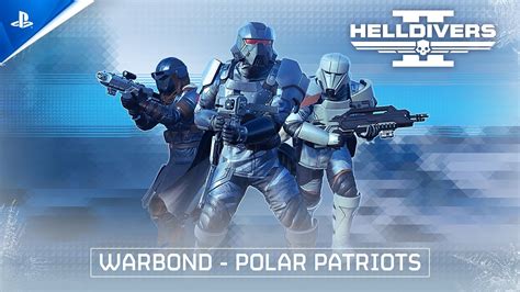 Helldivers 2 Warbond Polar Patriots Trailer Ps5 And Pc Games Youtube