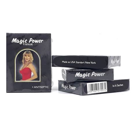 Jual Tissue Super Magic Power Dengan Antiseptic Murah Kemasan Hitam