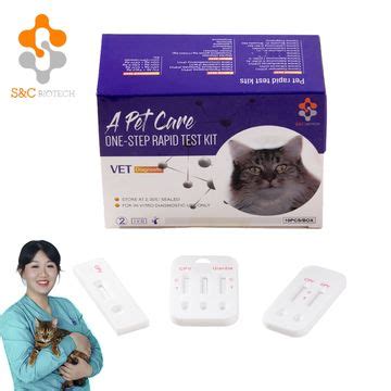 China Feline Panleukopenia FCOV Giardia Combined Rapid Test On Global