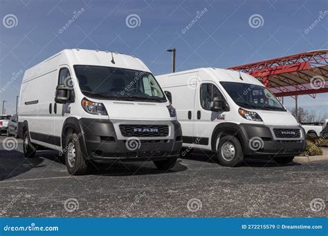 Ram ProMaster 3500 Display at a Chrysler Dealership. Stellantis Offers ...