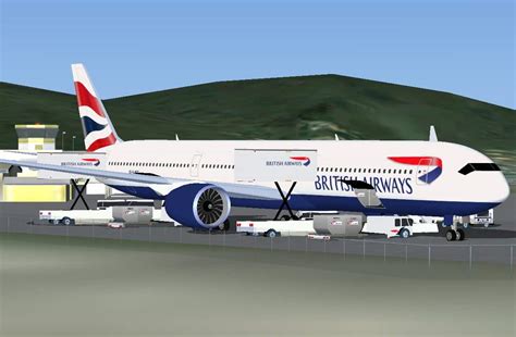 Fsx Airbus A350 1000 Xwb Extra Wide Body British Airways Microsoft Flight Simulator X Mod