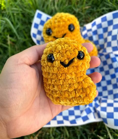 These Crocheted Chicken Nuggets Are As Soft As They Are Adorable