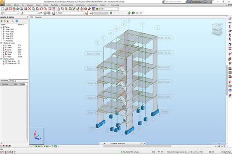 Análisis y diseño de edificaciones con Robot Structural Mediante flujo