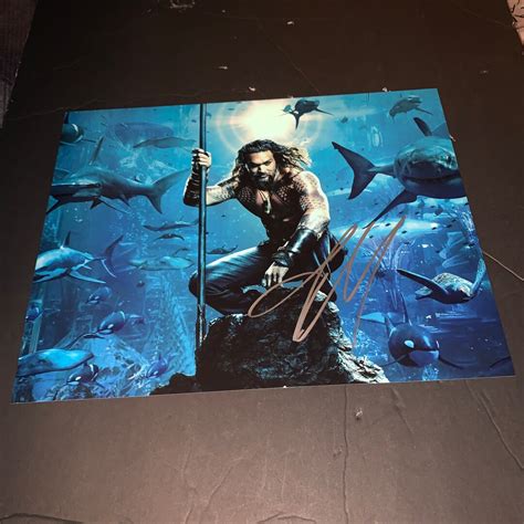 Jason Momoa Signed 11x14 Photo Aquaman DC Justice League B - Etsy