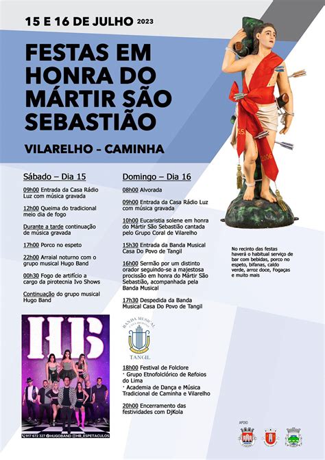 Vilarelho Caminha Festas Em Honra Do M Rtir S O Sebasti O Jornal