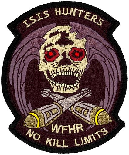 Th Fighter Squadron Isis Hunters Morale Flightline Insignia