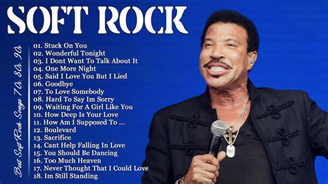 Lionel Richie Phil Collins Air Supply Bee Gees Scorpions Best Of Soft Rock 70s 80s 90s