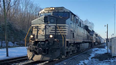 New Years Special Norfolk Southern Manifest Trains At Lewistown