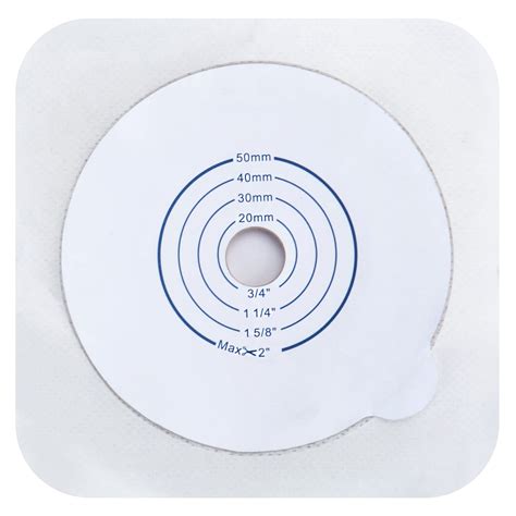 Buy Pcs Adhesive Stoma Skin Barriers For Two Piece Ostomy Drainable