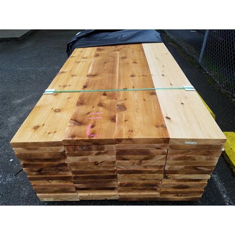 2 In X 12 In X 10 Ft Rough Green Western Cedar Red Lumber 10076 10 The Home Depot