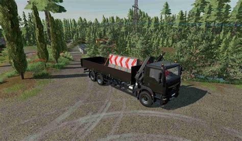 FS22 MAN TGM 26 320 6x2 HIAB XS Crane v 1 0 0 0 Trucks Mod für Farming