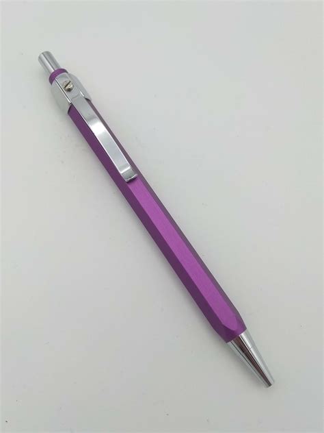 Levenger Purple Ballpoint Pen Realm