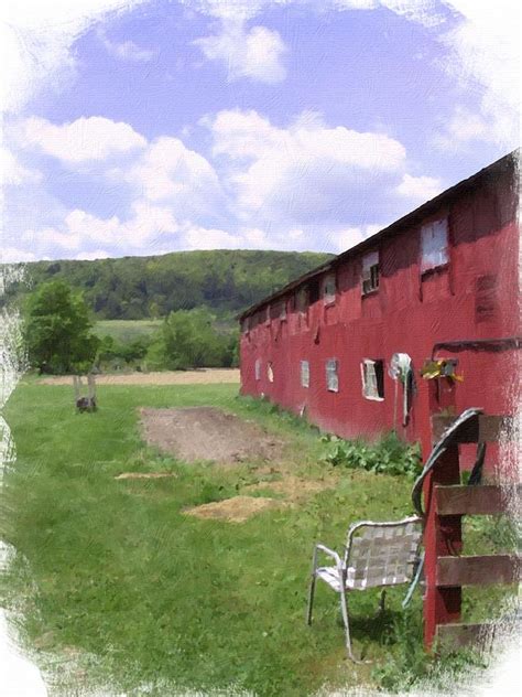 The Red Barn Photograph By Michael Doherty Pixels