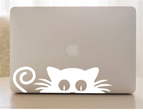 Cat Laptop Skin Cat Decal Laptop Sticker Window Sticker - Etsy