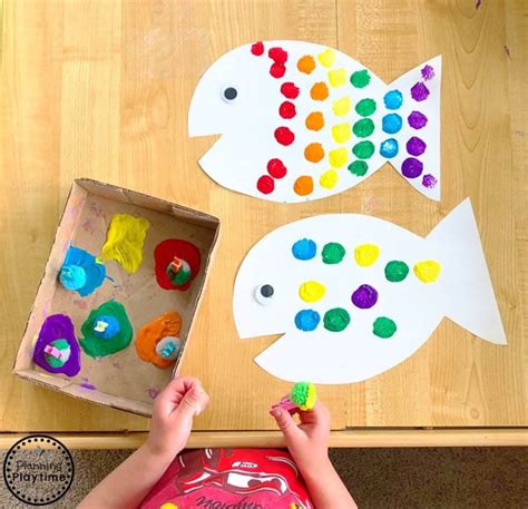 Rainbow Fish Craft - Planning Playtime