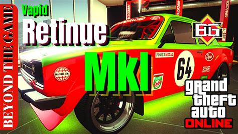 Vapid Retinue MkI Vehicle Review GTA 5 Online YouTube