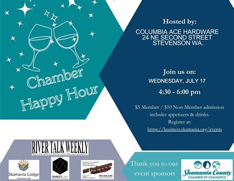 Happy Hour Columbia Ace Hardware – Skamania County Chamber of Commerce