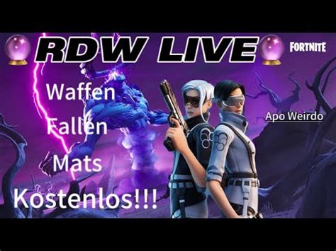 Rdw Live Waffen Fallen Mats Zu Verschenken Youtube