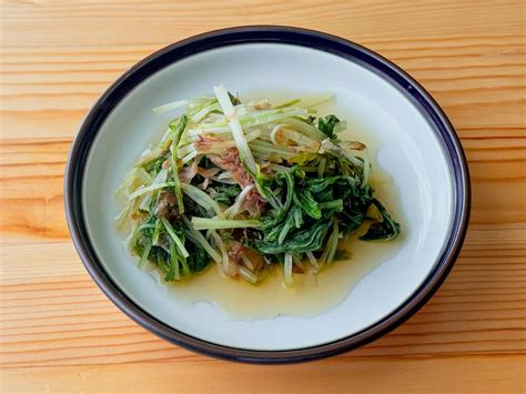 【野菜ひとつ】水菜の煮びたし 週末の作り置きレシピ