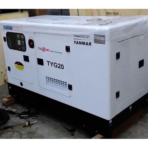 Jual Silent Genset Yanmar 20 Kva Made In Japan Tsuzumi Stamford 20kva