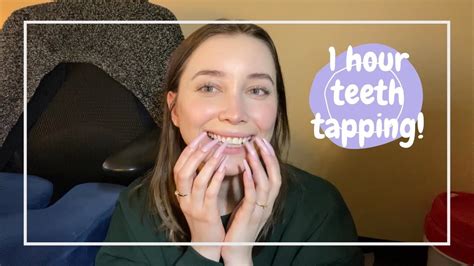 Asmr 😬 1 Hour Teeth Tapping 🦷 Tingles For Sleep Youtube