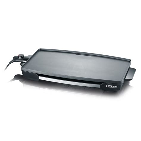 Severin Kg Plancha De Asar W Acero Inox Pulido Y Negro