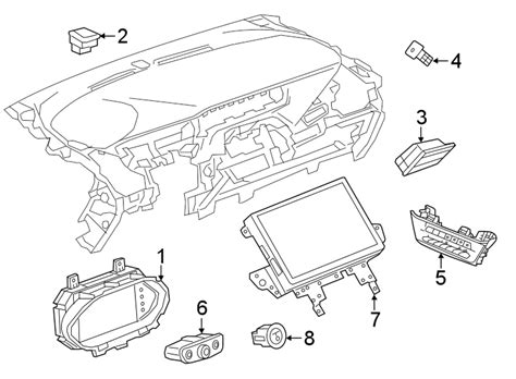 Chevrolet Bolt Euv Instrument Cluster 42788607 Mcelveen Buick Gmc
