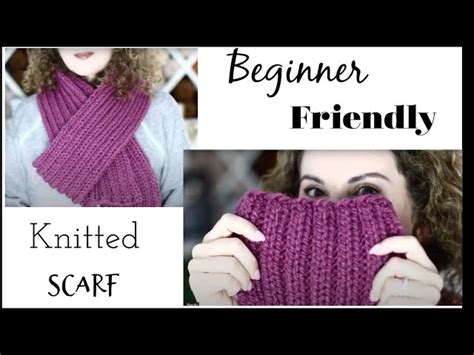 6+ Knitting Scarves For Beginners - KiiaEllison