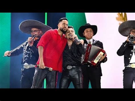 Increíble Momento De Romeo Santos Y Christian Nodal En México Campo