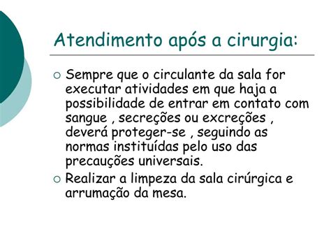 PPT Organização do centro Cirúrgico PowerPoint Presentation free