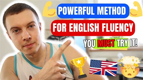 This Is How You Become Fluent In English Really Effective Method To