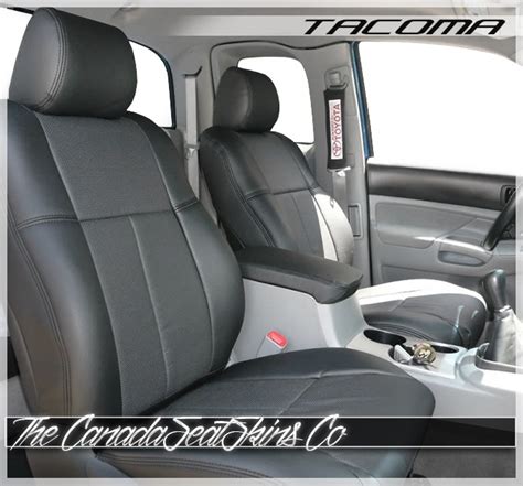 2007 Toyota Tacoma Leather Seat Covers - Velcromag