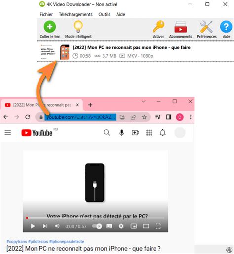 Fa Ons Simples T L Charger Une Vid O Youtube Sur L Iphone