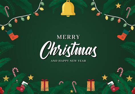 Vector flat design Christmas background 32507842 Vector Art at Vecteezy