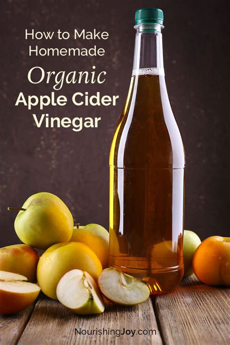 Homemade Apple Cider Vinegar Nourishing Joy